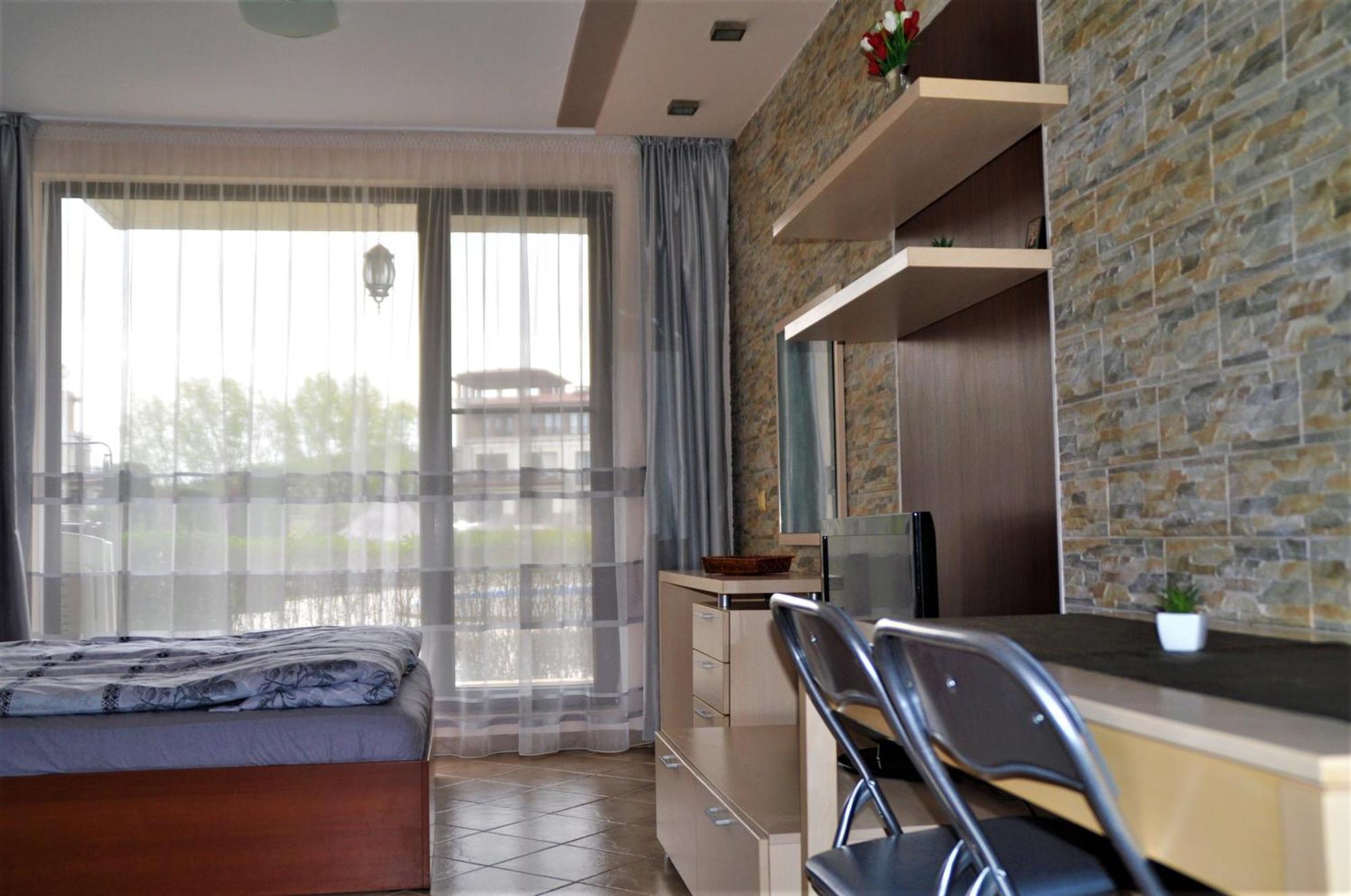 Private Studio In "Green Life Beach Resort Sozopol" Luaran gambar